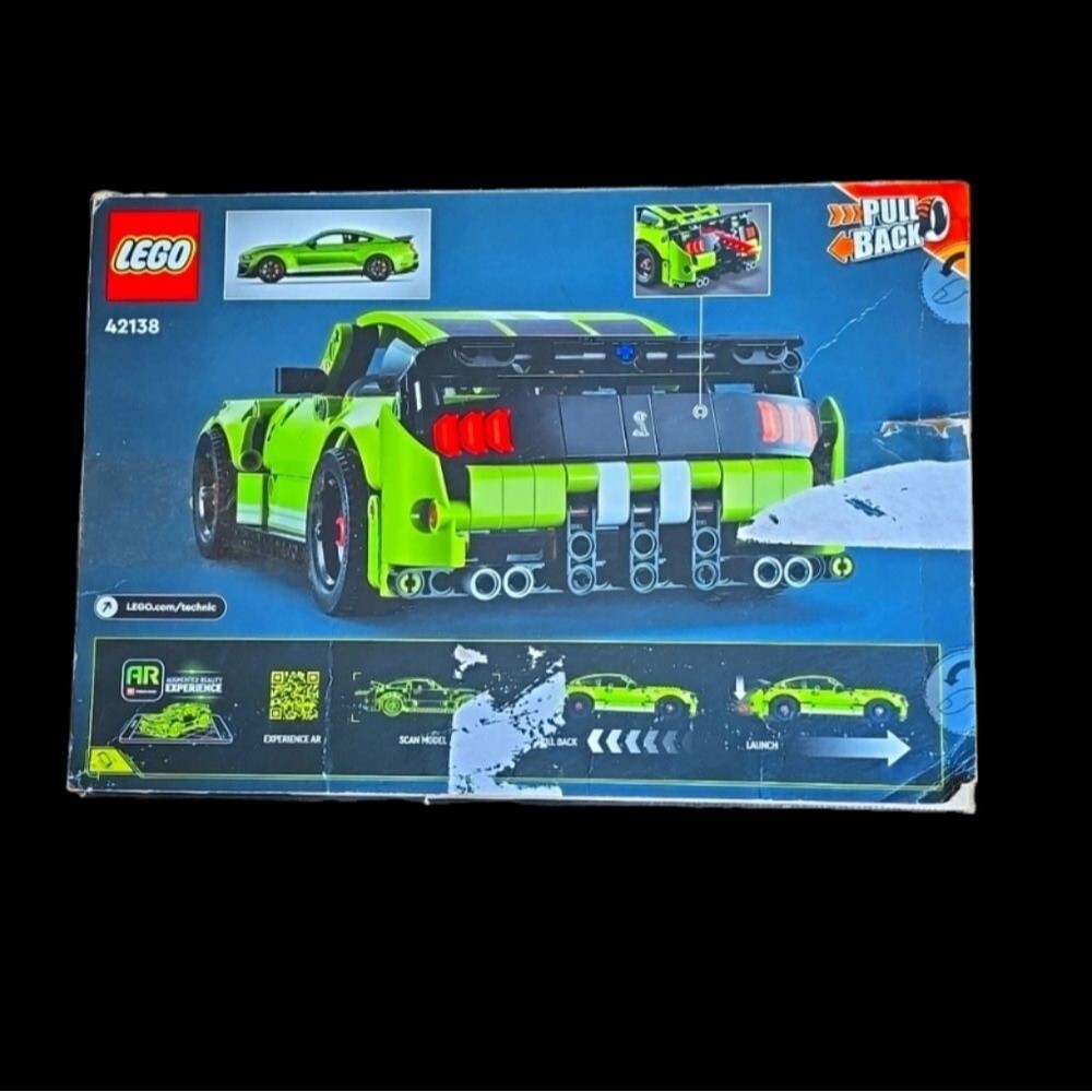 LEGO Ford Mustang Shelby GT500 – Boxed Set, Incomplete, Replacement Parts